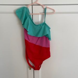 Hanna Anderson, one piece swimsuit - size 6/7